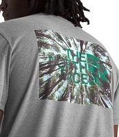 The North Face Short Sleeve Crown Shyness Heathered Graphic T-Shirt