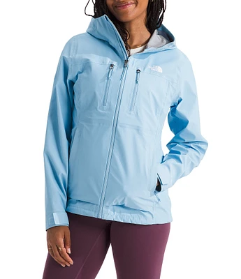 The North Face Terrain Vista Water Repellent Zip Pocket Long Sleeve Zip Front Hooded Jacket