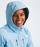 The North Face Terrain Vista Water Repellent Zip Pocket Long Sleeve Zip Front Hooded Jacket