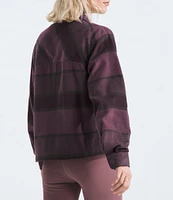 The North Face Valley Collared Long Sleeve Flannel Button Down Shirt
