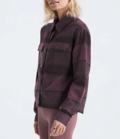 The North Face Valley Collared Long Sleeve Flannel Button Down Shirt