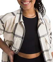 The North Face Valley Twill Plaid Utility Coat