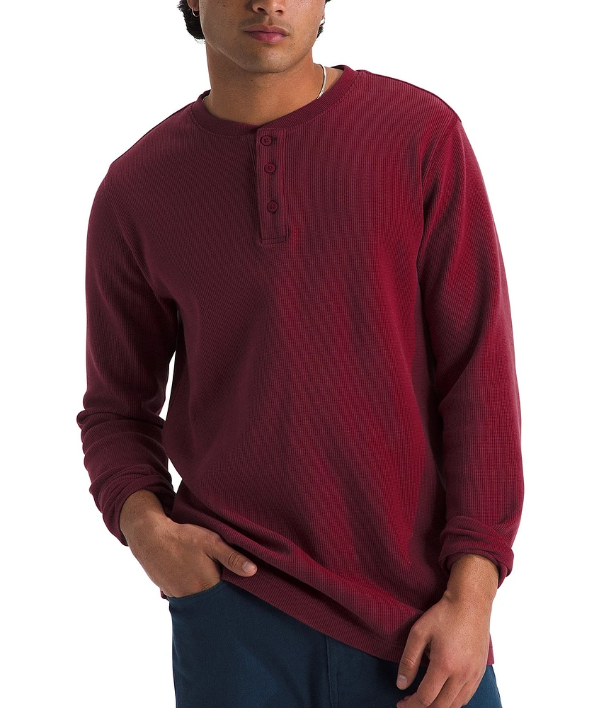 The North Face Waffle Long Sleeve Henley Pullover