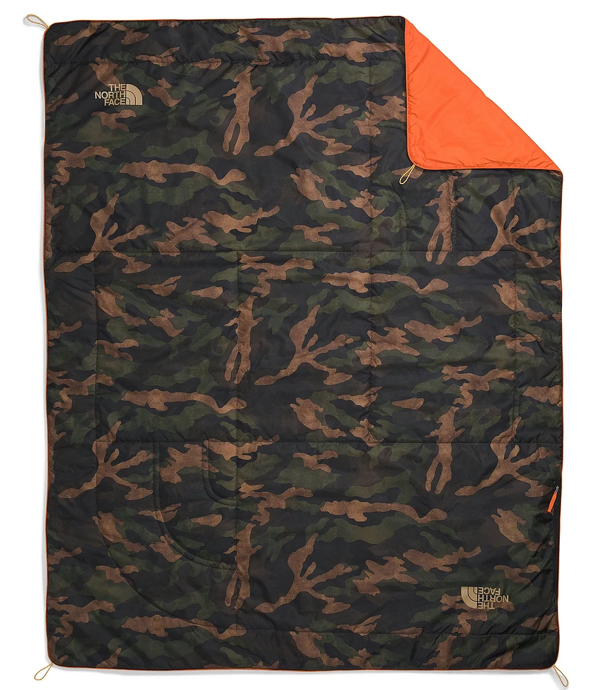 The North Face Wawona Blanket- Taupe Green Camo Print