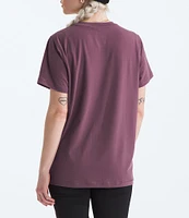 The North Face Women Adventure Solid Crew Neck Short Sleeve Tee Shirt