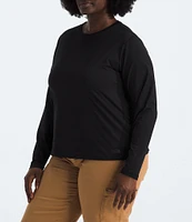 The North Face Plus Size Dune Sky Crew Neck Long Sleeve Top