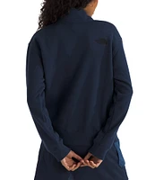 The North Face Women's Box Half Dome-Zip Stand Collar Pullover
