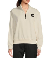 The North Face Box Half Dome-Zip Stand Collar Pullover