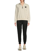 The North Face Box Half Dome-Zip Stand Collar Pullover