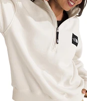 The North Face Box Half Dome-Zip Stand Collar Pullover