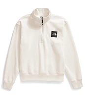 The North Face Box Half Dome-Zip Stand Collar Pullover