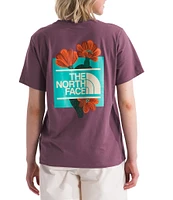 The North Face Women's Brand Proud Floral Graphic Crew Neck Short Sleeve Tee