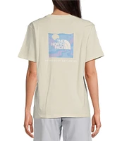 The North Face Crew Neck Rib Knit Short Sleeve Box Tee