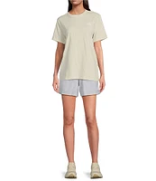 The North Face Crew Neck Rib Knit Short Sleeve Box Tee
