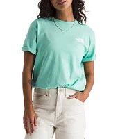The North Face Crew Neck Rib Knit Short Sleeve Box Tee