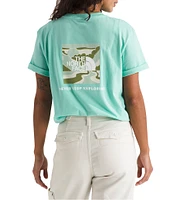 The North Face Crew Neck Rib Knit Short Sleeve Box Tee