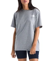 The North Face Crew Neck Rib Knit Short Sleeve Box Tee