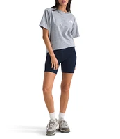The North Face Crew Neck Rib Knit Short Sleeve Box Tee