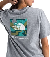 The North Face Crew Neck Rib Knit Short Sleeve Box Tee
