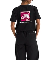 The North Face Crew Neck Rib Knit Short Sleeve Box Tee