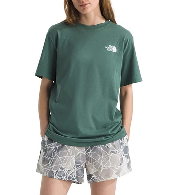 The North Face Crew Neck Rib Knit Short Sleeve Box Tee