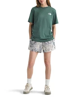 The North Face Crew Neck Rib Knit Short Sleeve Box Tee