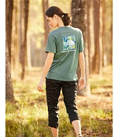 The North Face Crew Neck Rib Knit Short Sleeve Box Tee
