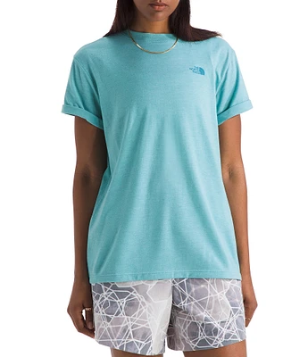 The North Face Women's Crew Neck Short Sleeve Tri-Blend Tee