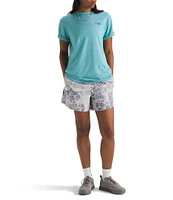 The North Face Women's Crew Neck Short Sleeve Tri-Blend Tee