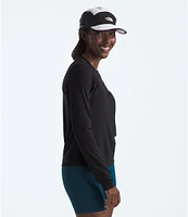 The North Face Women's Dune Sky Jersey Knit Crew Neck Long Sleeve Fitted Tee Shirt