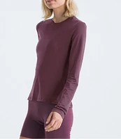 The North Face Women's Dune Sky Jersey Knit Crew Neck Long Sleeve Fitted Tee Shirt