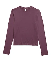 The North Face Women's Dune Sky Jersey Knit Crew Neck Long Sleeve Fitted Tee Shirt