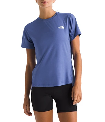 The North Face Pique Knit Flex FlashDry Technology Crew Neck Tee