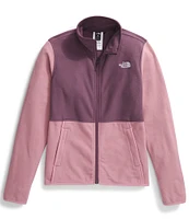 The North Face Women's Glacier Lightweight Fleece Stand Collar Long Sleeve Front Zip Jacket