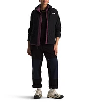 The North Face Women's Glacier Lightweight Fleece Stand Collar Long Sleeve Front Zip Jacket