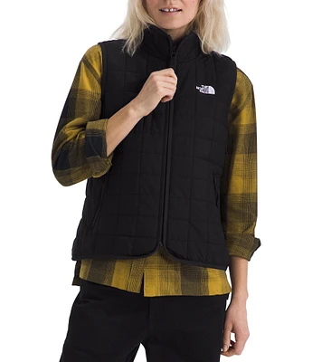 The North Face Women's Junction Insulated Stand Collar Zip Front Vest