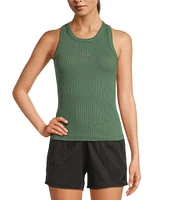 The North Face Women's Slim Fit Rib Knit High Neck Tank