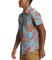 The North Face Woven Tropical Print Short Sleeve Shirt