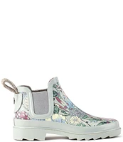 Sakroots Rhyme Printed Waterproof Chelsea Rain Booties