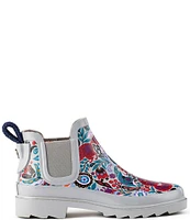 Sakroots Rhyme Printed Waterproof Chelsea Rain Booties