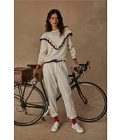 The Upside Columbia Boo Frill Knit Top