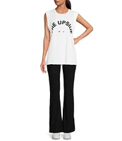 The Upside Florence Peached Flare Leggings