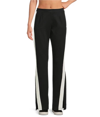 The Upside Petra Contrast Seam Flare Pants