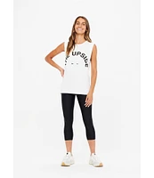 The Upside Sleeveless Graphic Muscle Tank