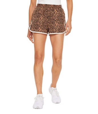 The Upside Spirit Leopard Print Opal Run Shorts