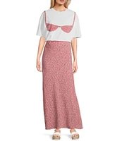 Things Between Floral Maxi Skirt