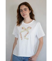 Things Between Short Sleeve Bow T-Shirt