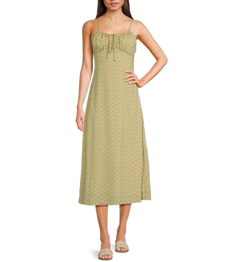 Things Between Sleeveless Floral Maxi Dress