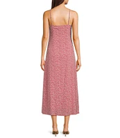 Things Between Sleeveless Floral Maxi Dress