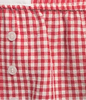 Things Between Checked Coordinating Boxers